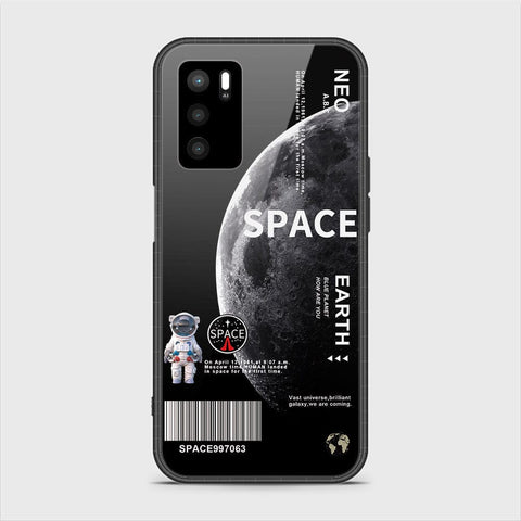 Oppo A54s Cover - Limitless Series - HQ Ultra Shine Premium Infinity Glass Soft Silicon Borders Case (Fast Delivery)