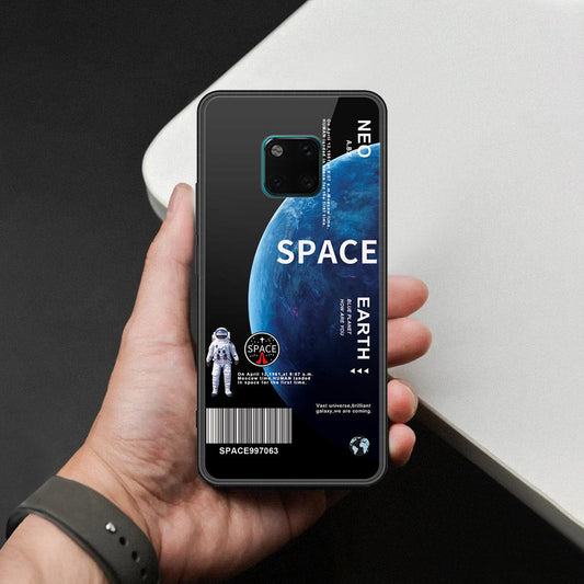 Huawei Mate 20 Pro Cover - Limitless Series - HQ Ultra Shine Premium Infinity Glass Soft Silicon Borders Case
