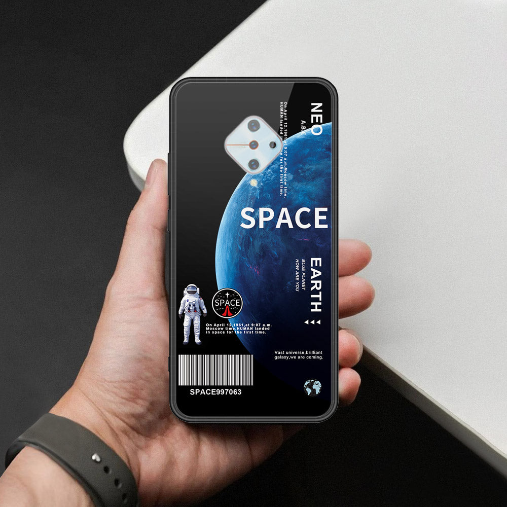 Vivo S1 Pro Cover - Limitless Series - HQ Ultra Shine Premium Infinity Glass Soft Silicon Borders Case