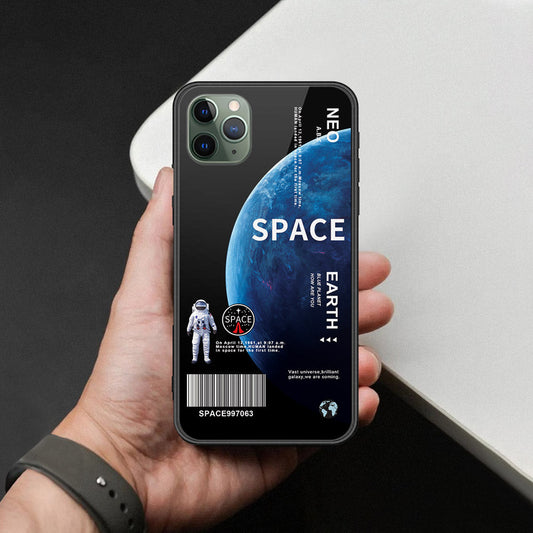 iPhone 11 Pro - Limitless Series - HQ Ultra Shine Premium Infinity Glass Soft Silicon Borders Case