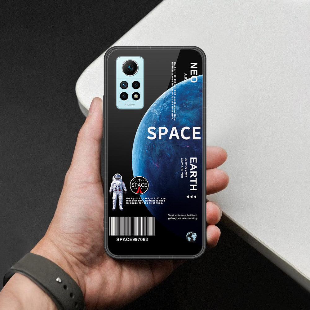 Xiaomi Redmi Note 12 Pro 4G Cover - Limitless Series - HQ Ultra Shine Premium Infinity Glass Soft Silicon Borders Case