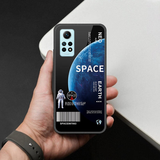 Xiaomi Redmi Note 12 Pro 4G Cover - Limitless Series - HQ Ultra Shine Premium Infinity Glass Soft Silicon Borders Case