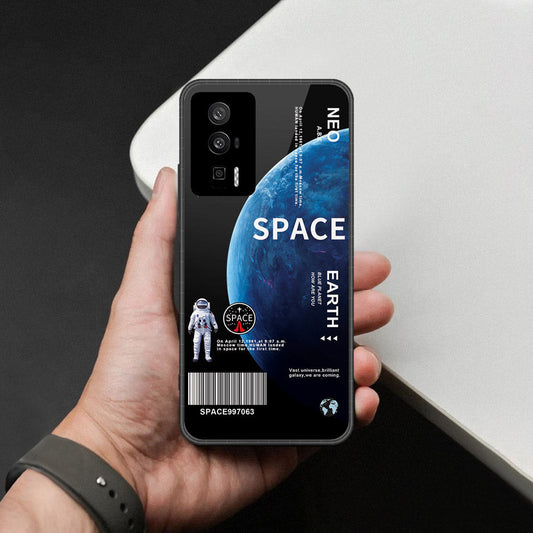 Xiaomi Poco F5 Pro Cover - Limitless Series - HQ Ultra Shine Premium Infinity Glass Soft Silicon Borders Case