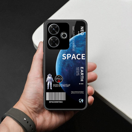 Xiaomi Redmi Note 13R Cover - Limitless Series - HQ Ultra Shine Premium Infinity Glass Soft Silicon Borders Case