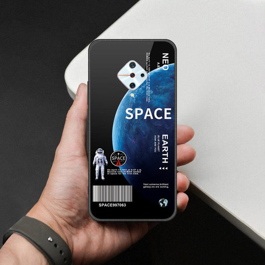 Vivo Y9s Cover - Limitless Series - HQ Ultra Shine Premium Infinity Glass Soft Silicon Borders Case