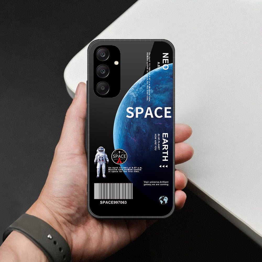 Samsung Galaxy A25 5G Cover - Limitless Series - HQ Ultra Shine Premium Infinity Glass Soft Silicon Borders Case