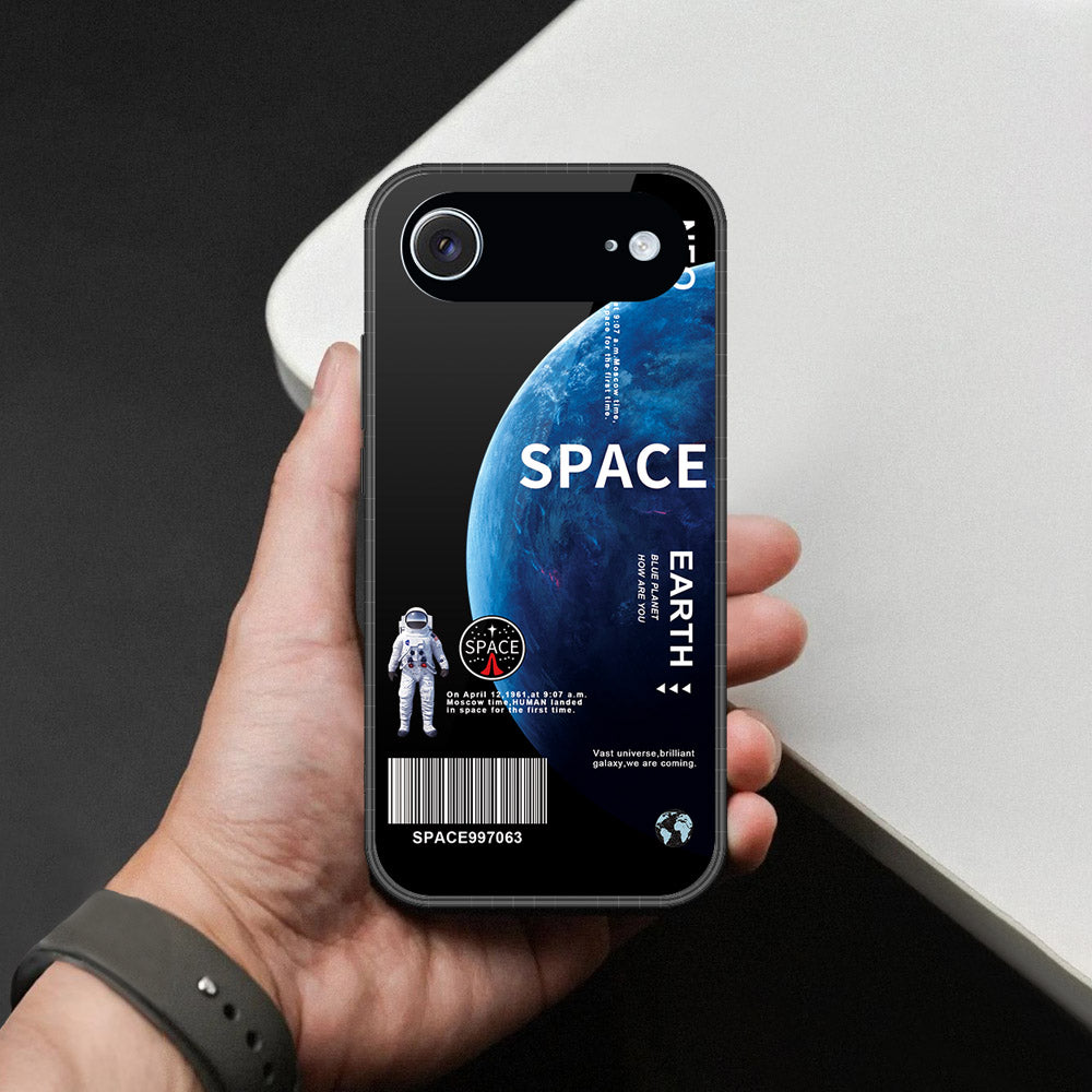 iPhone 17 Air - Limitless Series - HQ Ultra Shine Premium Infinity Glass Soft Silicon Borders Case