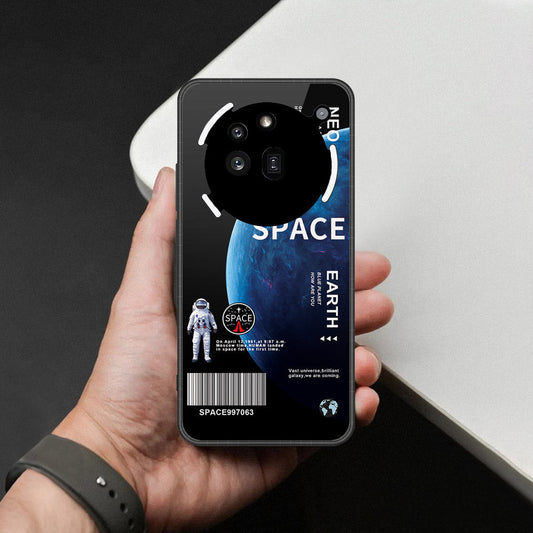 Nothing Phone 3a Pro Cover - Limitless Series - HQ Ultra Shine Premium Infinity Glass Soft Silicon Borders Case