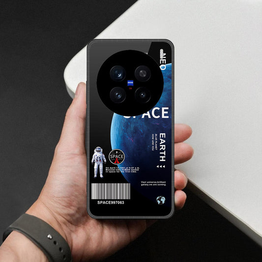 Realme C75x Cover - Limitless Series - HQ Ultra Shine Premium Infinity Glass Soft Silicon Borders Case