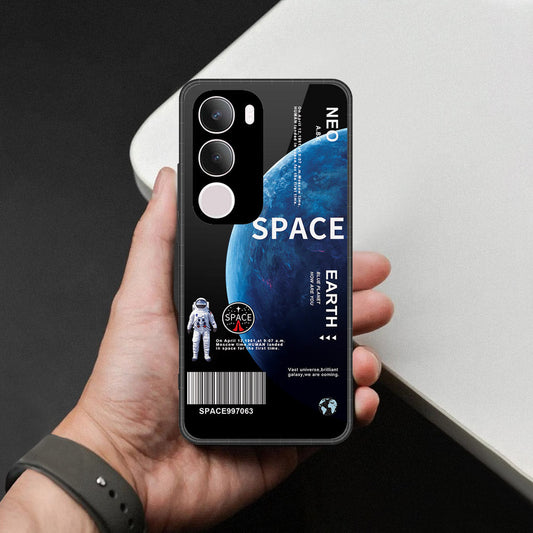 Vivo Y19s  Cover - Limitless Series - HQ Ultra Shine Premium Infinity Glass Soft Silicon Borders Case (Fast Delivery)(AF)