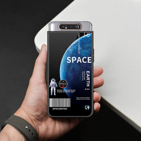Samsung Galaxy A90 Cover - Limitless Series - HQ Ultra Shine Premium Infinity Glass Soft Silicon Borders Case