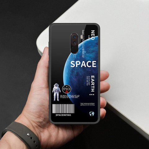 Xiaomi Pocophone F1 Cover - Limitless Series - HQ Ultra Shine Premium Infinity Glass Soft Silicon Borders Case