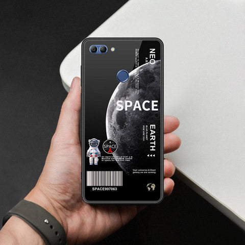 Huawei Y9 Prime 2018 Cover - Limitless Series - HQ Ultra Shine Premium Infinity Glass Soft Silicon Borders Case