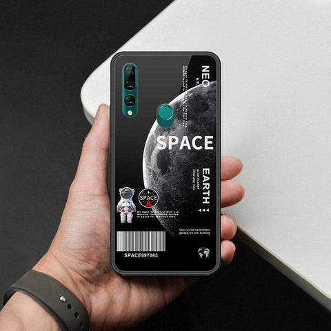 Huawei Y9 Prime 2019 Cover - Limitless Series - HQ Ultra Shine Premium Infinity Glass Soft Silicon Borders Case