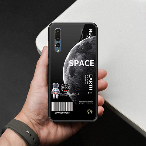 Huawei P20 Plus Cover - Limitless Series - HQ Ultra Shine Premium Infinity Glass Soft Silicon Borders Case