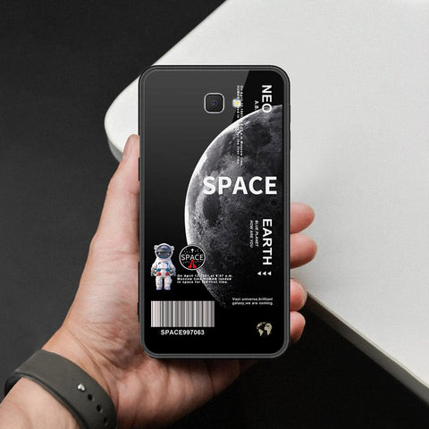 Samsung Galaxy J7 Prime Cover - Limitless Series - HQ Ultra Shine Premium Infinity Glass Soft Silicon Borders Case