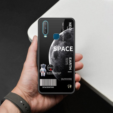 Vivo Y12 Cover - Limitless Series - HQ Ultra Shine Premium Infinity Glass Soft Silicon Borders Case