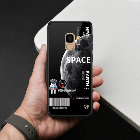 Samsung Galaxy S9 Cover - Limitless Series - HQ Ultra Shine Premium Infinity Glass Soft Silicon Borders Case