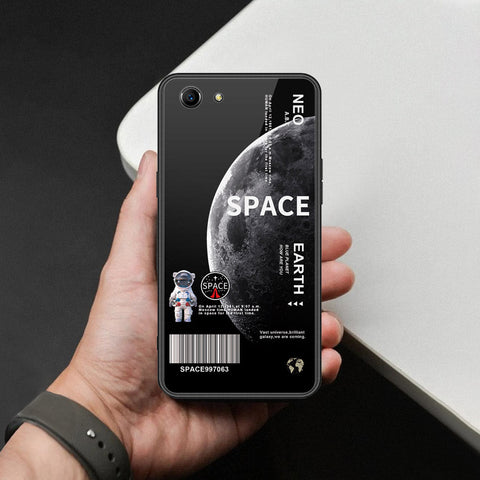 Oppo A83 Cover - Limitless Series - HQ Ultra Shine Premium Infinity Glass Soft Silicon Borders Case