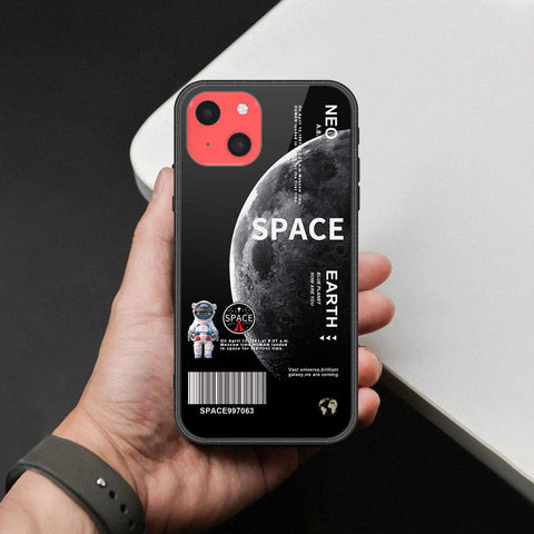 iPhone 13 Mini Cover - Limitless Series - HQ Ultra Shine Premium Infinity Glass Soft Silicon Borders Case
