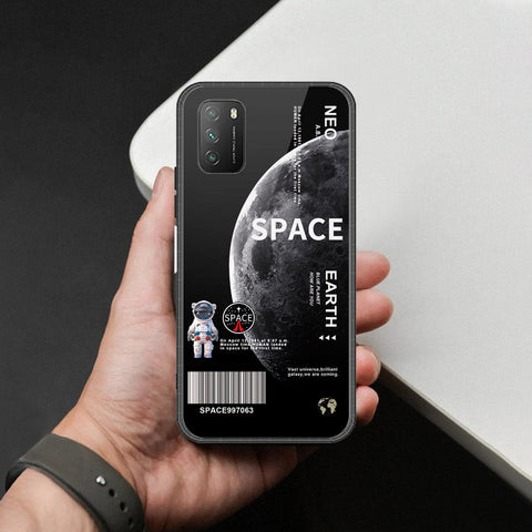 Xiaomi Poco M3 Cover - Limitless Series - HQ Ultra Shine Premium Infinity Glass Soft Silicon Borders Case