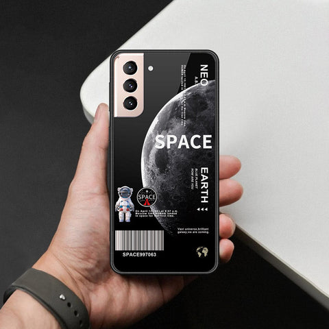 Samsung Galaxy S21 FE 5G Cover - Limitless Series - HQ Ultra Shine Premium Infinity Glass Soft Silicon Borders Case