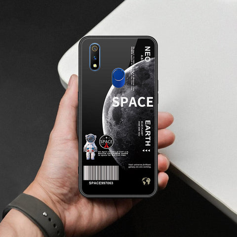 Realme 3 Pro Cover - Limitless Series - HQ Ultra Shine Premium Infinity Glass Soft Silicon Borders Case