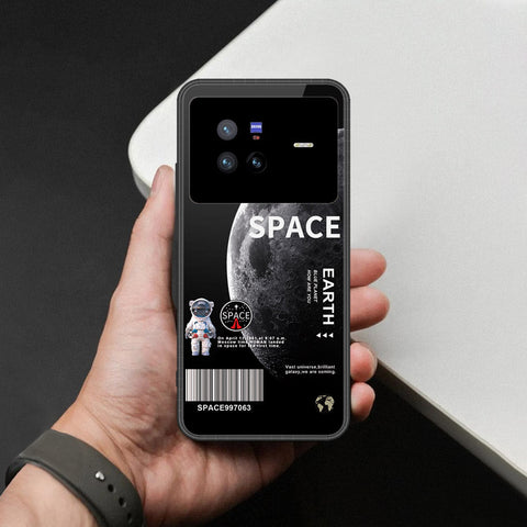 Vivo X80 Cover - Limitless Series - HQ Ultra Shine Premium Infinity Glass Soft Silicon Borders Case