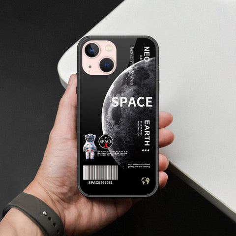 iPhone 14 Plus Cover - Limitless Series - HQ Ultra Shine Premium Infinity Glass Soft Silicon Borders Case