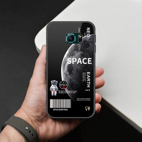 Samsung Galaxy S6 Edge Cover - Limitless Series - HQ Ultra Shine Premium Infinity Glass Soft Silicon Borders Case