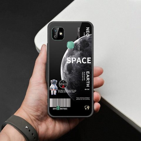 Infinix Smart HD 2021 Cover - Limitless Series - HQ Ultra Shine Premium Infinity Glass Soft Silicon Borders Case