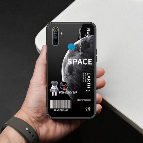 Realme 5s Cover - Limitless Series - HQ Ultra Shine Premium Infinity Glass Soft Silicon Borders Case