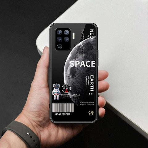 Oppo Reno 5F Cover - Limitless Series - HQ Ultra Shine Premium Infinity Glass Soft Silicon Borders Case