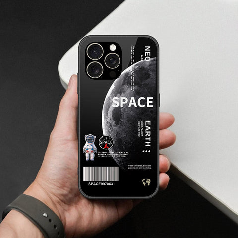 IPhone 15 Pro Cover - Limitless Series - HQ Ultra Shine Premium Infinity Glass Soft Silicon Borders Case