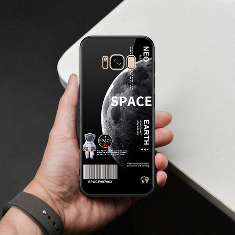 Samsung Galaxy S8 Cover - Limitless Series - HQ Ultra Shine Premium Infinity Glass Soft Silicon Borders Case