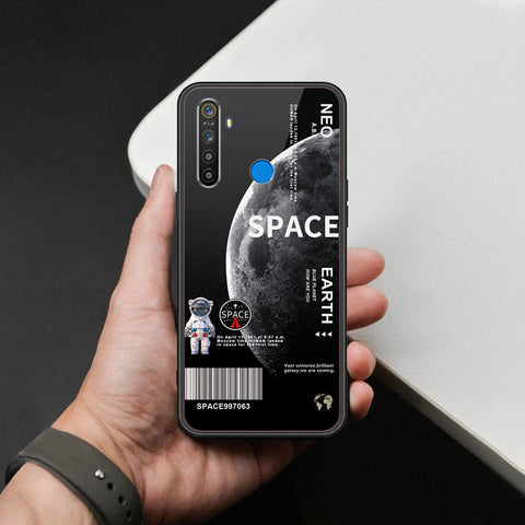 Realme Narzo 10 Cover - Limitless Series - HQ Ultra Shine Premium Infinity Glass Soft Silicon Borders Case