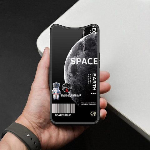 Oppo Find X Cover - Limitless Series - HQ Ultra Shine Premium Infinity Glass Soft Silicon Borders Case