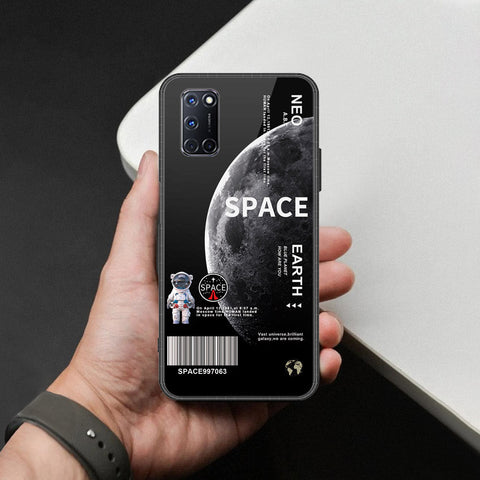 Oppo A52 Cover - Limitless Series - HQ Ultra Shine Premium Infinity Glass Soft Silicon Borders Case