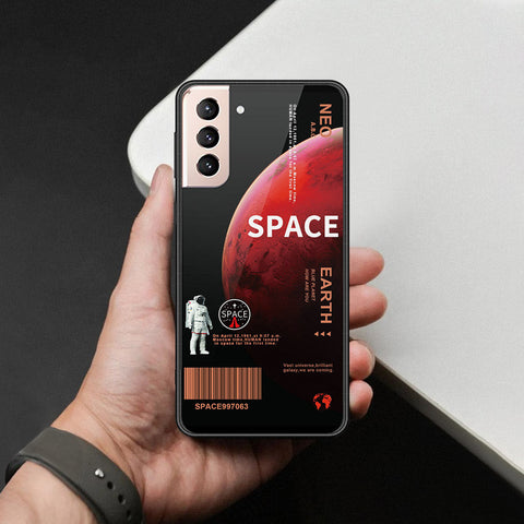 Samsung Galaxy S21 Plus 5G Cover - Limitless Series - HQ Ultra Shine Premium Infinity Glass Soft Silicon Borders Case