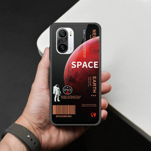 Xiaomi Poco F3 Cover - Limitless Series - HQ Ultra Shine Premium Infinity Glass Soft Silicon Borders Case