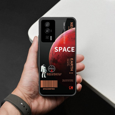 Xiaomi Poco F5 Pro Cover - Limitless Series - HQ Ultra Shine Premium Infinity Glass Soft Silicon Borders Case