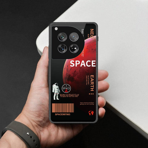 OnePlus 12 Cover - Limitless Series - HQ Ultra Shine Premium Infinity Glass Soft Silicon Borders Case