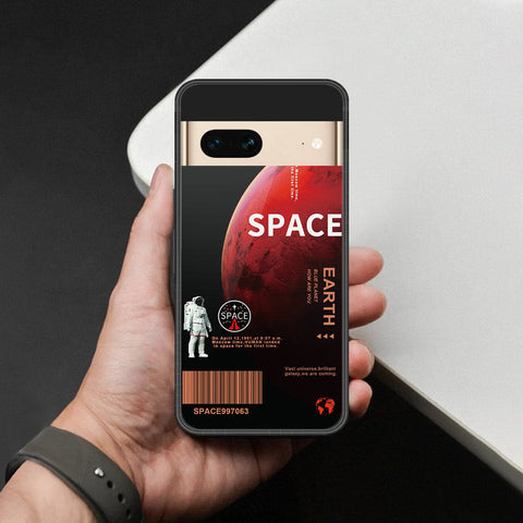 Google Pixel 7 Cover - Limitless Series - HQ Ultra Shine Premium Infinity Glass Soft Silicon Borders Case