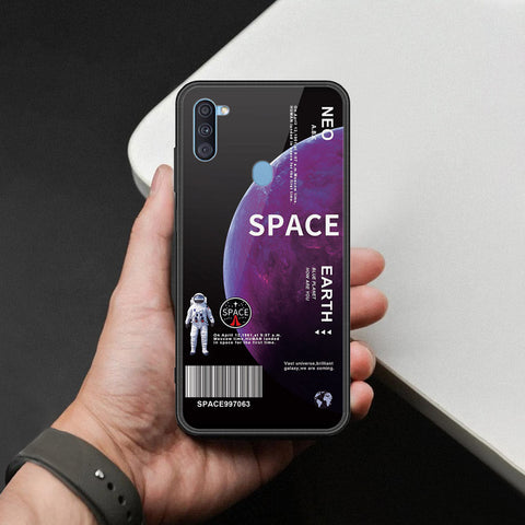 Samsung Galaxy M11 Cover - Limitless Series - HQ Ultra Shine Premium Infinity Glass Soft Silicon Borders Case