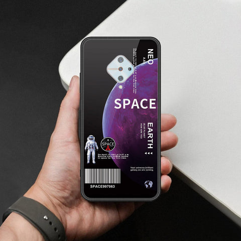 Vivo Y51 (2020 September) Cover - Limitless Series - HQ Ultra Shine Premium Infinity Glass Soft Silicon Borders Case