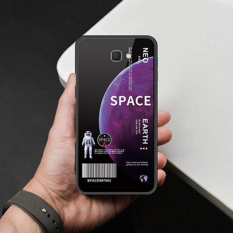 Samsung Galaxy J7 Prime Cover - Limitless Series - HQ Ultra Shine Premium Infinity Glass Soft Silicon Borders Case