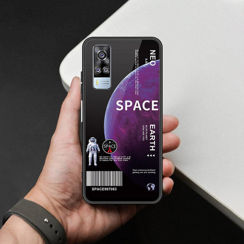 Vivo Y51a Cover - Limitless Series - HQ Ultra Shine Premium Infinity Glass Soft Silicon Borders Case