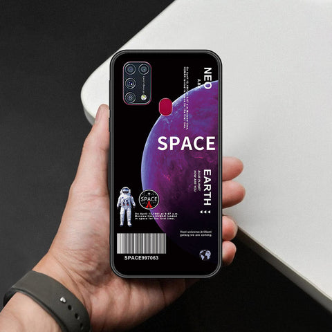 Samsung Galaxy F41 Cover - Limitless Series - HQ Ultra Shine Premium Infinity Glass Soft Silicon Borders Case