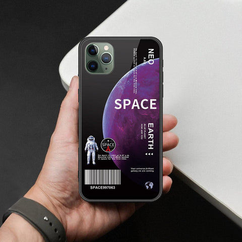 iPhone 11 Pro Max - Limitless Series - HQ Ultra Shine Premium Infinity Glass Soft Silicon Borders Case