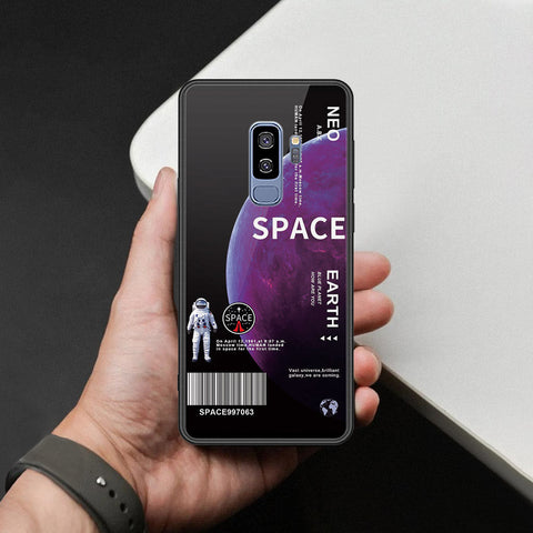 Samsung Galaxy S9 Plus Cover - Limitless Series - HQ Ultra Shine Premium Infinity Glass Soft Silicon Borders Case